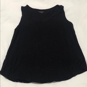 Black tank top